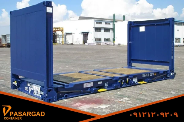 کانتینر فلت رک flat rack